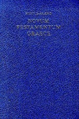 Novum Testamentum Graece – Vinyl Bound By Eberhard Nestle – ACCEPTABLE