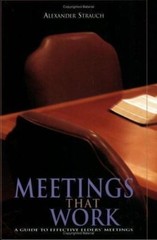 Meetings That Work: A Guide To Effe- 9780936083179, Alexander Strauch, paperback