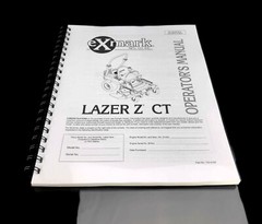 eXmark Lazer CT Operators Manual & Part List Diagrams Schematics LCT4418BV