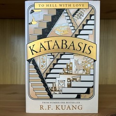 Fairyloot Exclusive Edition Katabasis by R. F. Kuang Hardcover Sprayed Edges