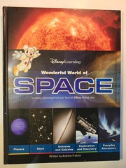 DISNEY LEARNING WONDERFUL WORLD OF SPACE HARDBACK BOOK ANDREW FRAKNOI