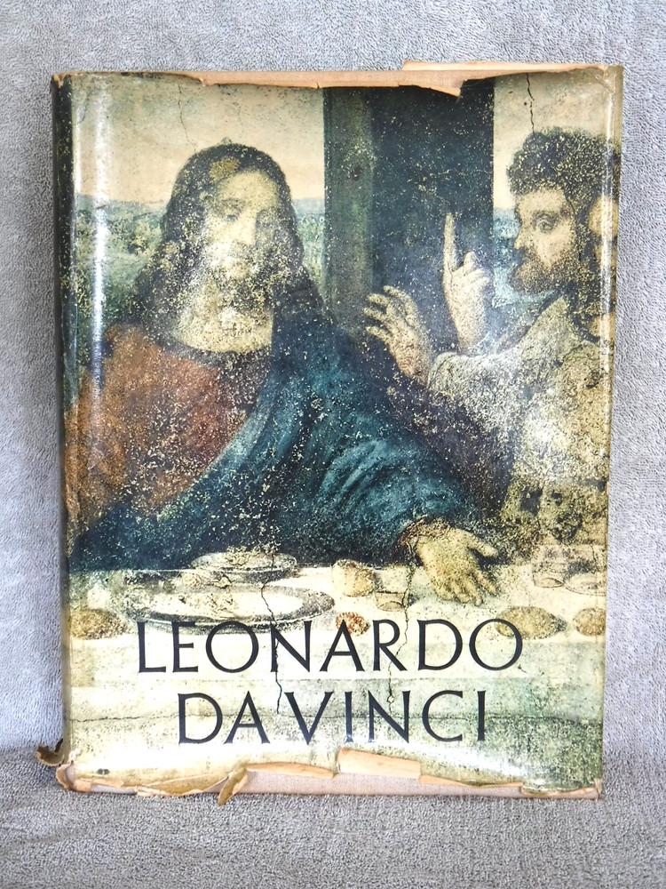 LEONARDO DA VINCI, 1956 HC BY REYNAL & CO. (15″ X 11″)(5635)