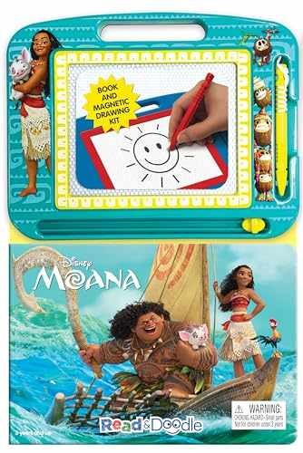 Disney Moana Read & Doodle – – Board book, by Phidal Publishing Inc. – Very Good