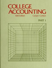 College Accounting Arthur E. Carlson