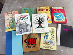 Roald Dahl Hardcover Illustrated Book Lot: Matilda, The BFG, Fantastic Mr Fox
