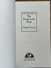Puzzle in the Pond #34 by Margaret Sutton (2011, Trade Paperback)