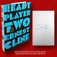 Ready Player Two SIGNED Ernest Cline (2020,HC,1st/1st) BRAND NEW