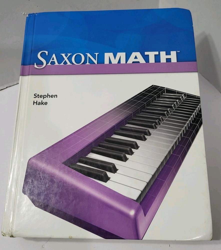 Saxon Math Intermediate 4 Student Edition Hardback Used Good Shape