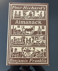Benjamin Franklin Poor Richard’s Almanack HCDJ Very Good Peter Pauper Press