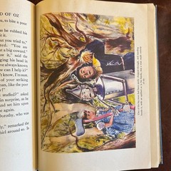 THE WIZARD OF OZ. Vintage 1944 Illustrated HC. L. Frank Baum