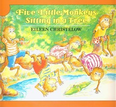 Five Little Monkeys Sitting in a Tree – Christelow, Eileen – Good – See cond…