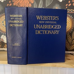 Webster’s New Universal Unabridged Dictionary: Deluxe Second Edition 1979 HC C5