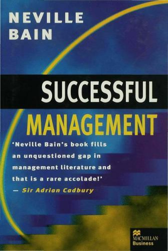 Successful Management (Macmillan Business)