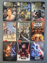 Complete Set of 9 First Edition Star Wars Junior Novelization Film Tie-In Books