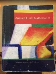 APPLIED FINITE MATHEMATICS CUSTOM