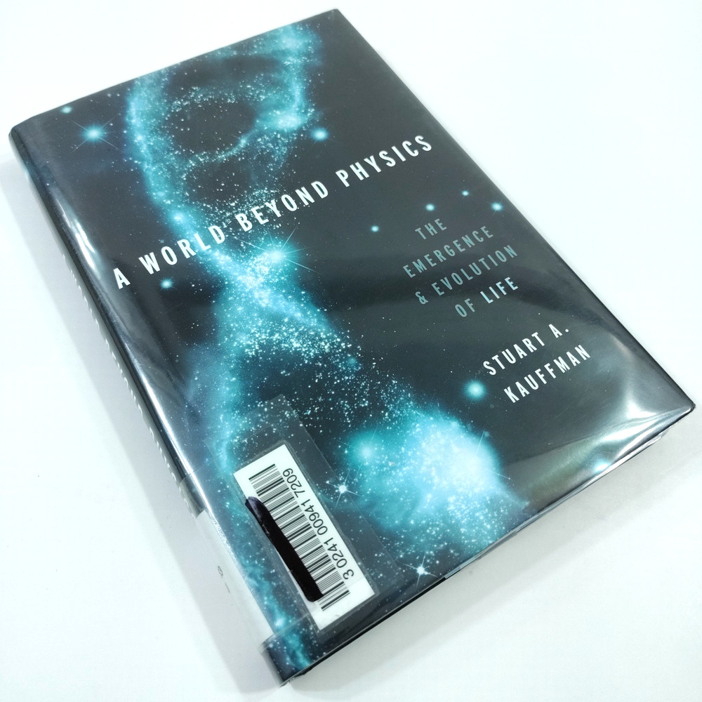 A World Beyond Physics [VG+] The Emergence and Evolution of Life Stuart Kauffman