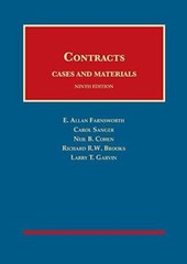 Cases and Materials on Contracts (University Casebook Series) – Hardcover – GOOD