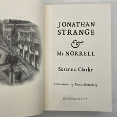 Jonathan Strange & Mr Norrell Susanna Clarke First US Edition Bloomsbury HCDJ