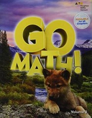 HMH GoMath!: Student Edition (StA) Volume 2 Grade 1 2016 – Paperback – GOOD