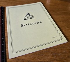 Fritztown by Ed Gibson – Fredericksburg, Texas – Local History Booklet – RARE