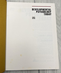 Developmental Psychology Today Fourth Edition 1983 Hardcover READ