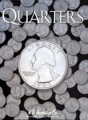 Coin Folder For US Quarters Plain Page 48 Slots Harris Mini Album 2692 Best Gift