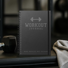Ultimate Workout Journal – Complete Fitness Training Planner for Men and Women –