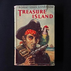 TREASURE ISLAND by Robert Louis Stevenson ~ Vintage ~ Hardcover ~ 250 pages
