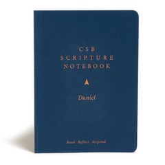 CSB Scripture Notebook, Daniel: Read Reflect Respond – Paperback – GOOD