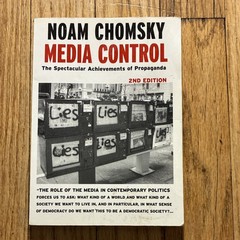 Media Control by Noam Chomsky, Paperback, Seven Stories Press, 2nd Edition
