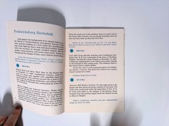 Battlefields Around Fredericksburg Self Guiding Tour Booklet 1964 Vintage Travel