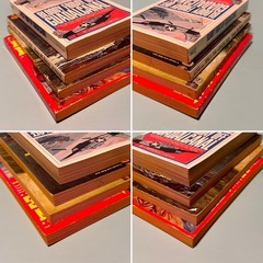 [UNREAD] Vintage Military War Spy Espionage Combat WWII Paperbacks Lot of 4 NICE