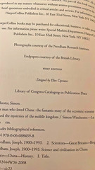 Man Who Loved China : The Fantastic Story of the Eccentric Scientist 1st Ed