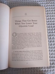 The Low Glycemic Load Diabetes Solution Paperback Book.