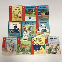 Sunshine Kindergarten Reader 10 Book Lot Level A-C Rigby Wright
