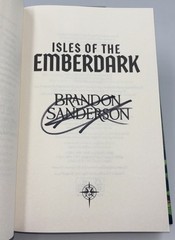 Isles of the Emberdark SIGNED by Brandon Sanderson UK 1st/2nd (2026, Hardcover)