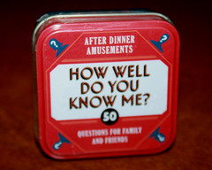 After Dinner Amusements – How Well Do You Know Me? – 50 Questions – 2024