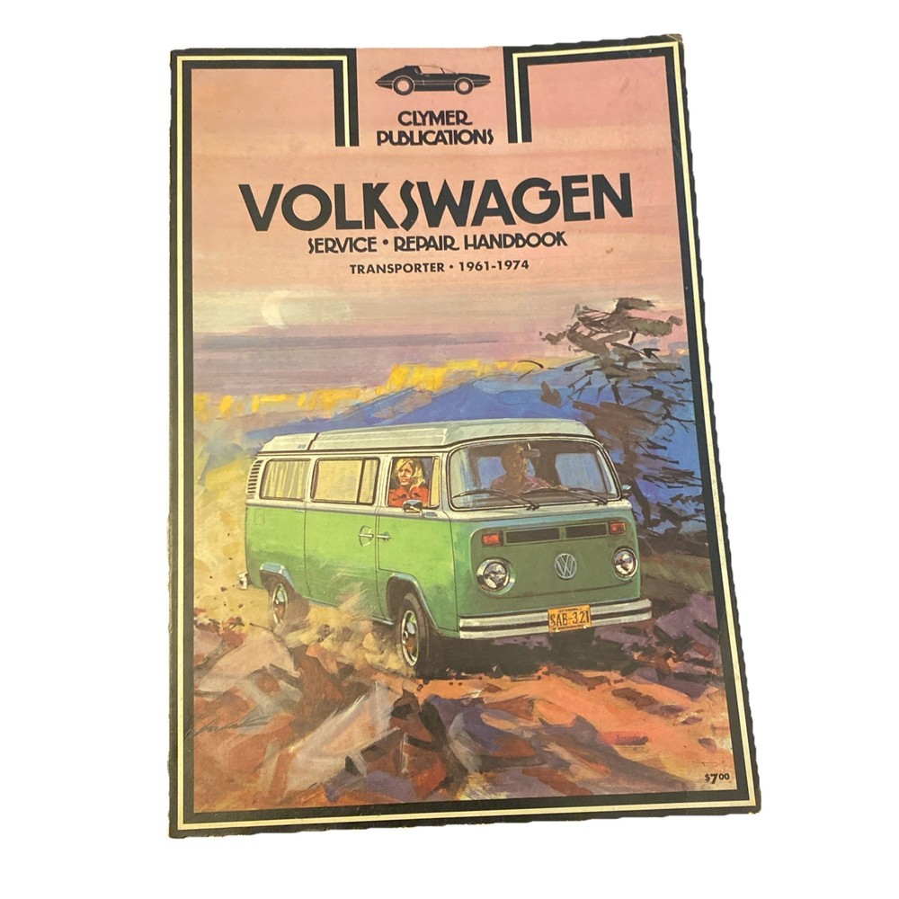 Clymer Publications Volkswagen Service Repair Handbook Transporter Bus 1961-1974