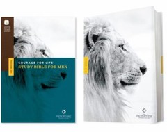 NLT Courage For Life Study Bible for Men, Filament Enabled (Hardcover) by