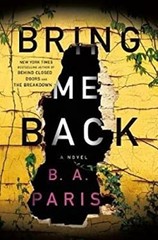 Bring Me Back Paperback B. A. Paris