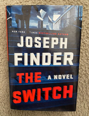The Switch, Hardcover w/Dust jacket By Joseph Finder, 2017, GOOD 9.25″ x 6.25″