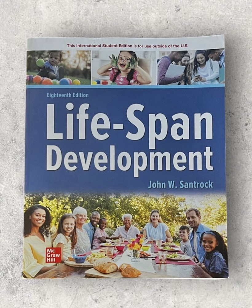 Life-Span Development 18th Edition by John W Santrock International Edition