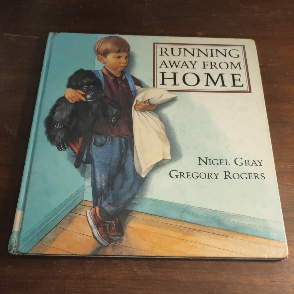Running Away From home by Nigel gray hardcover ex library illustrated childrens