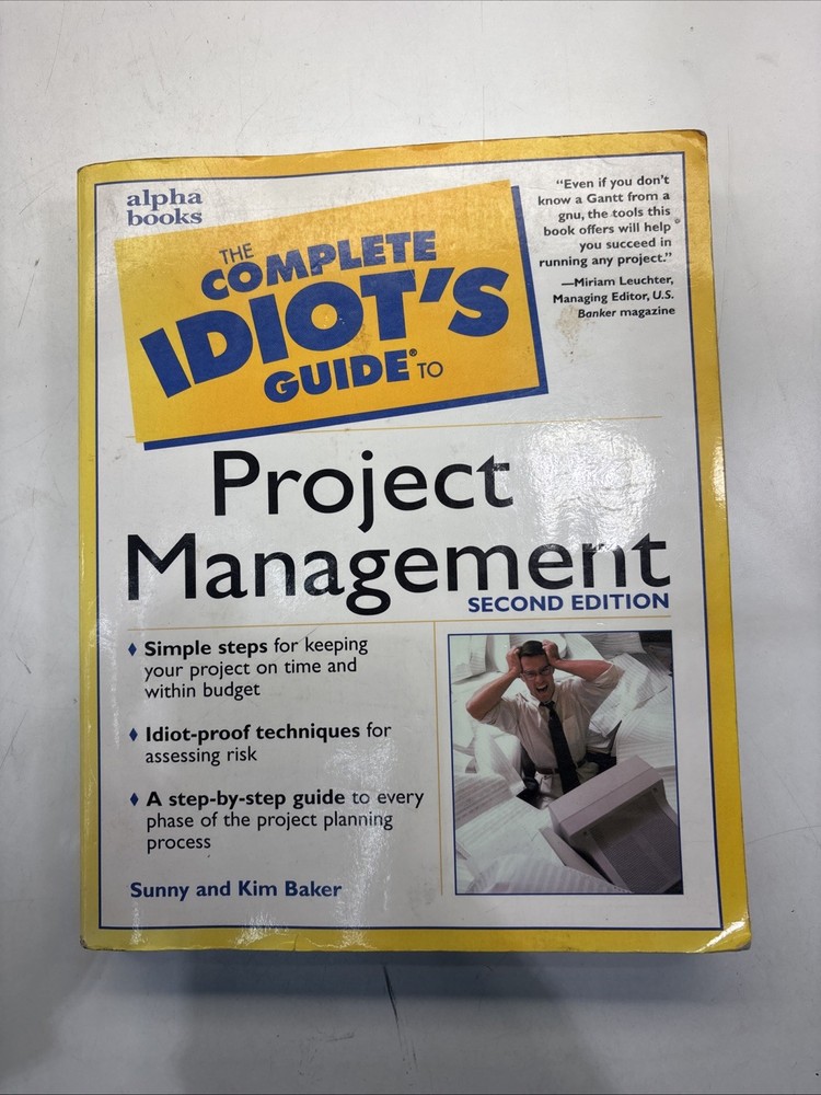 Complete Idiot’s Guide to Project Management (The C… by Baker, Sunny Paperback