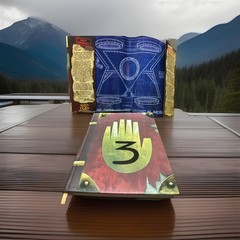 “Gravity Falls, Journal 3”, Alex Hirsch, 2016, 1st Edition Hardcover