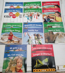 Kaplan Early Learning PB Set Eng & Spanish Ver. 8 titles 16 books total, #73019