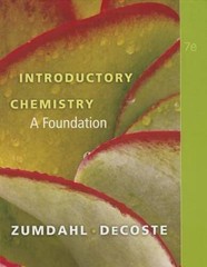 Introductory Chemistry: A Foundation – Hardcover – ACCEPTABLE