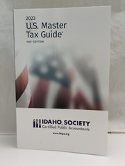 US Master Tax Guide 2023 106th Edition CCH Publications Wolters Kluwer CPA Law