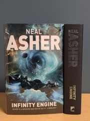 🚀 Neal Asher INFINITY ENGINE Signed First Edition Tor Hardcover UK 1st/1st