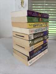 Lot of 10 Cozy Mysteries-8 Susan Wittig Albert and 2 Victoria Abbott -Free Ship